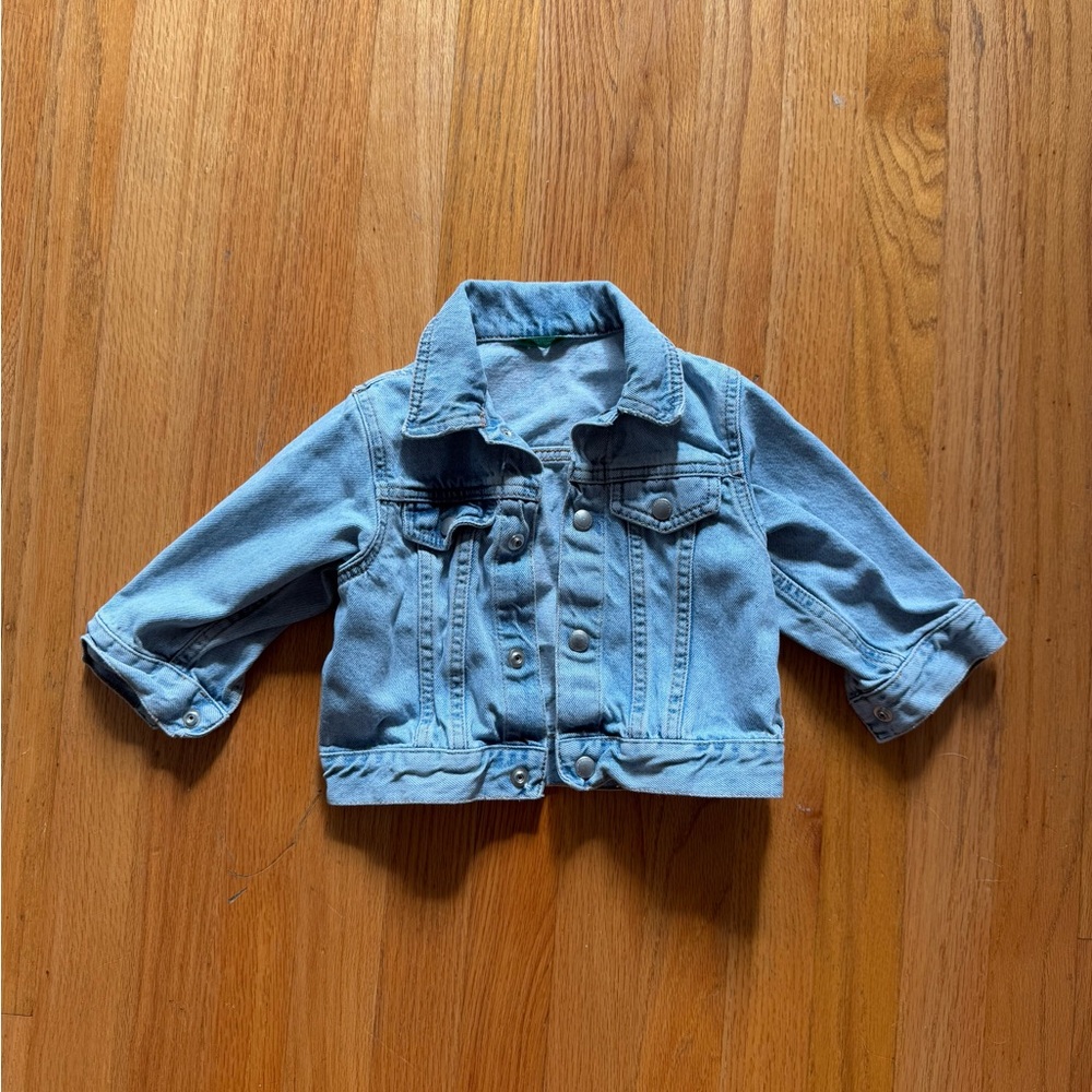 Kids Blue Denim Jacket